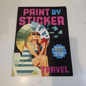 Paint by Sticker (Official): Travel: Re-create 12 Vintage Posters One Sticker